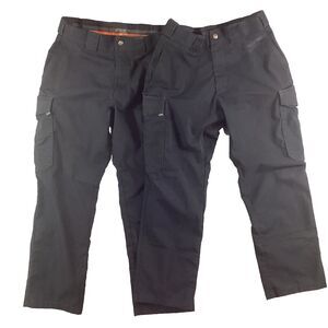 5.11 Tactical Cargo Pants -Men's Sz 42x34 -Navy Blue -Straight Leg -Style 74398